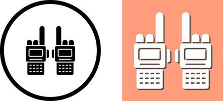 Walkie Talkie Icon Design vector