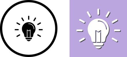 Light Bulb Icon Design vector