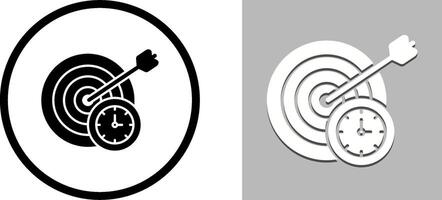 In Time Icon Design vector