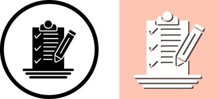 Check List Icon Design vector