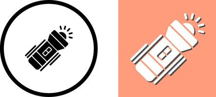 Flashlight Icon Design vector