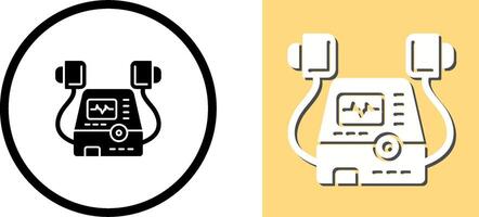 Defribillator Icon Design vector