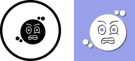 Grimacing Icon Design vector