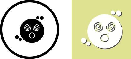 Dizzy Icon Design vector