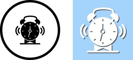 diseño de icono de reloj de alarma vector