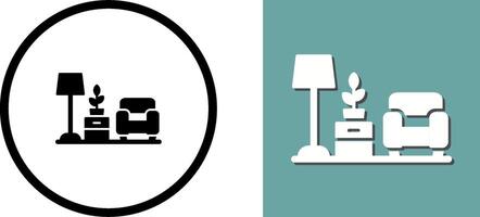 Living Room Icon Design vector