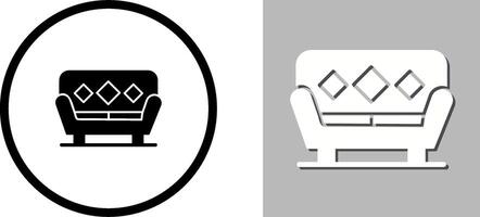 Sofa Icon Design vector