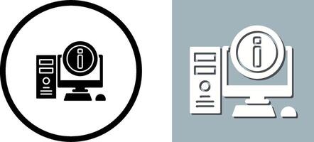 Computer Icon Design vector