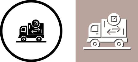 Delivery Truck Icon Design vector