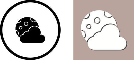 Moon Icon Design vector