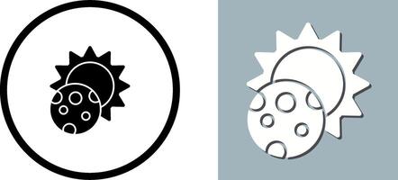 Eclipse Icon Design vector