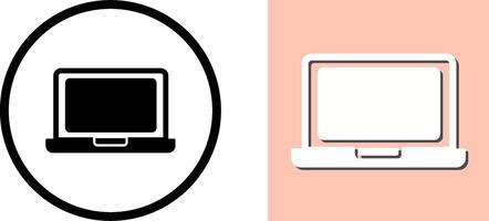 Laptop Icon Design vector