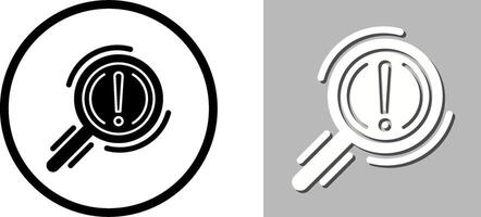 Problem Icon Design vector