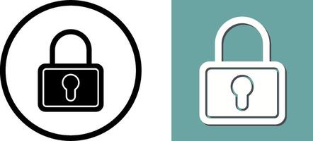 Lock Icon Design vector