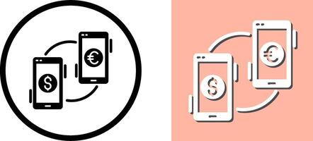 Exchange Icon Design vector