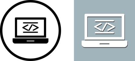 Coding Icon Design vector