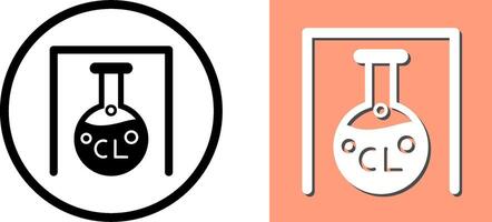 Flask Icon Design vector