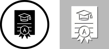 Report Card Icon Design vector