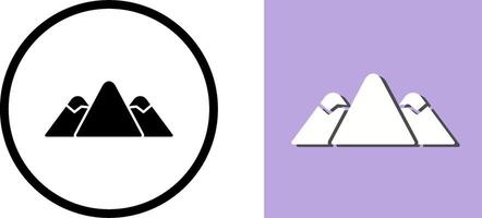 Mountain Icon Design vector