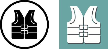 Life jacket Icon Design vector