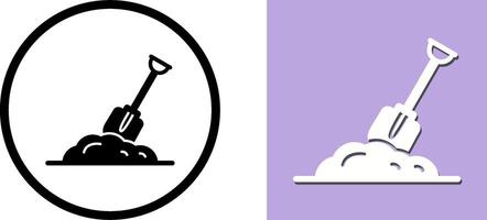 Digging Icon Design vector