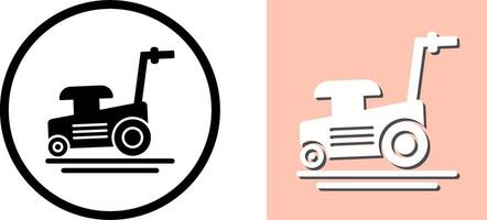 Lawn Mower Icon Design vector