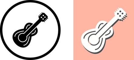 diseño de icono de guitarra vector