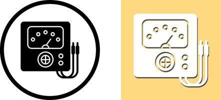 Voltmeter Icon Design vector