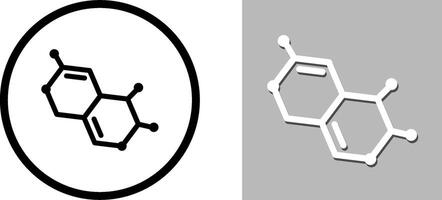 Molecule Icon Design vector