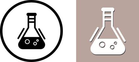 Flask Icon Design vector