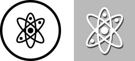 Atom Icon Design vector