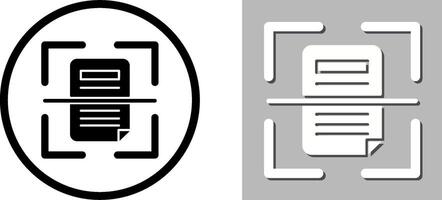 Scan Icon Design vector