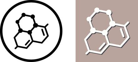 Molecule Icon Design vector