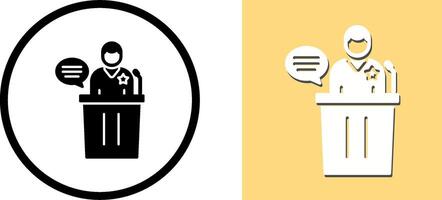 Debate Icon Design vector