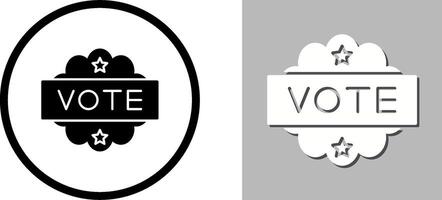 diseño de icono de voto vector