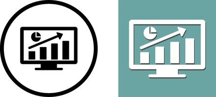 Statistics Icon Design vector