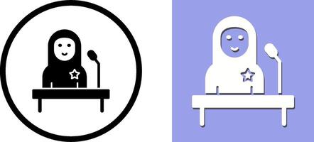 Candidate Icon Design vector