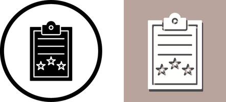 Result Icon Design vector