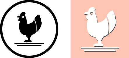 aves de corral icono diseño vector