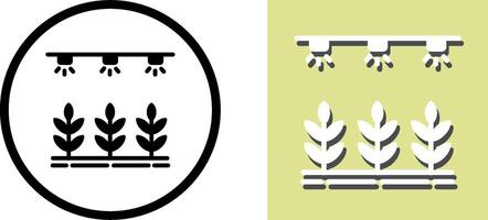 Irrigation System Icon Design vector