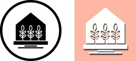 Farm House Icon Design vector