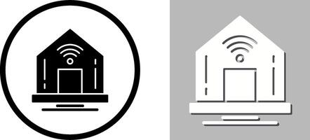 Smart Home Icon Design vector