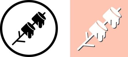 Marshmallows Icon Design vector