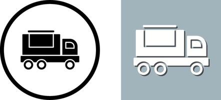 Cargo Truck Icon Design vector