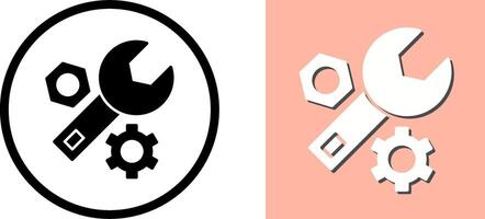 Wrench Icon Design vector