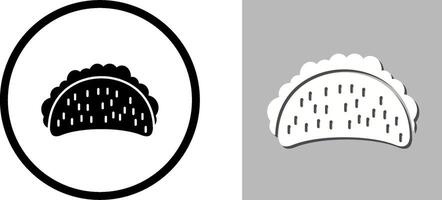 Tacos Icon Design vector