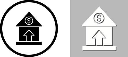 Property Value Icon Design vector