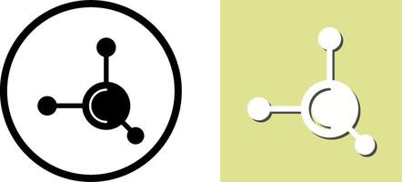 Molecule Icon Design vector