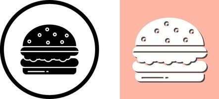 Burger Icon Design vector