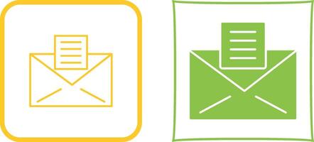 Email Documents Icon Design vector